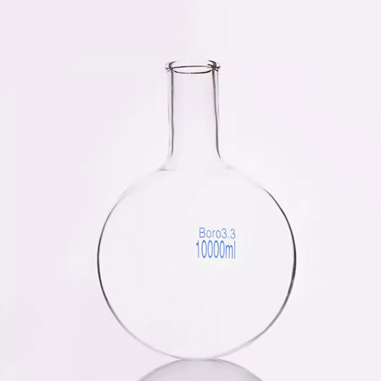 NO.1117 厚口短颈烧瓶  高硼硅材质