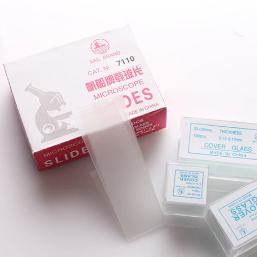 NO.7110 单面磨砂载玻片