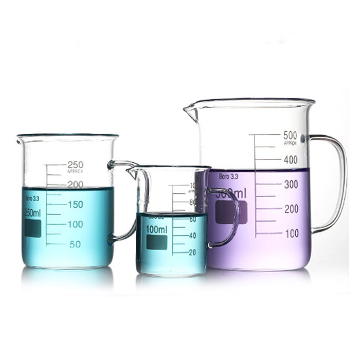     101-1 Beaker with handle,Boro 3.3 Glass