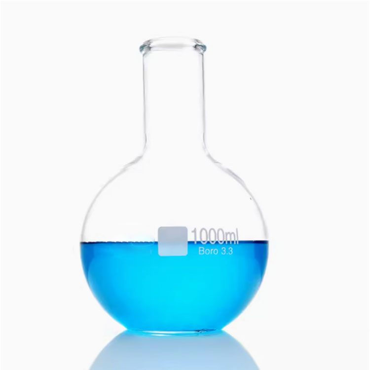     111 Boiling flask flat bottom,long neck