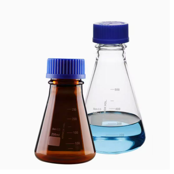     121-1 Conical flask with screw cap
