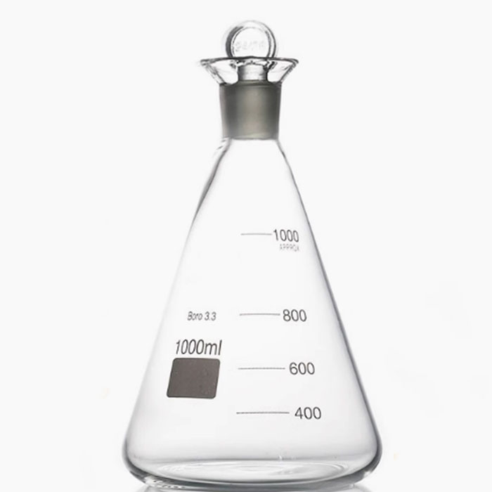     123 Iodine flask with stopper