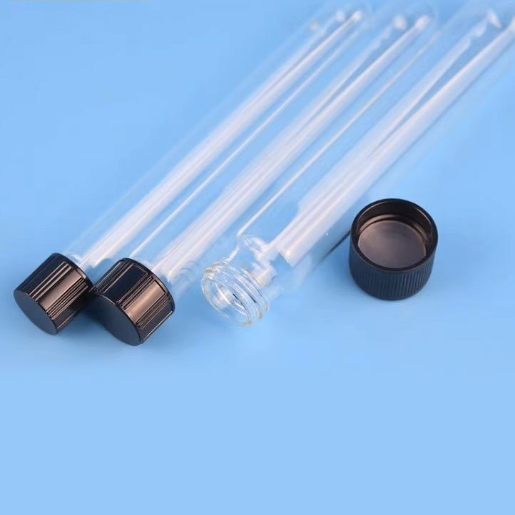     230-2 Neutral glass Test tube with screw cap