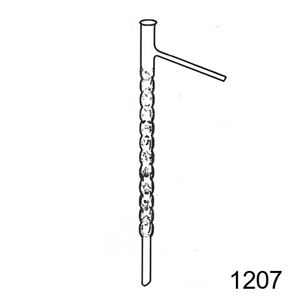     207 Distilling tube With thorn,Vigreux