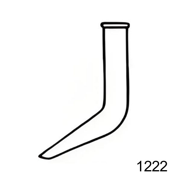     222 Adapter bent tube
