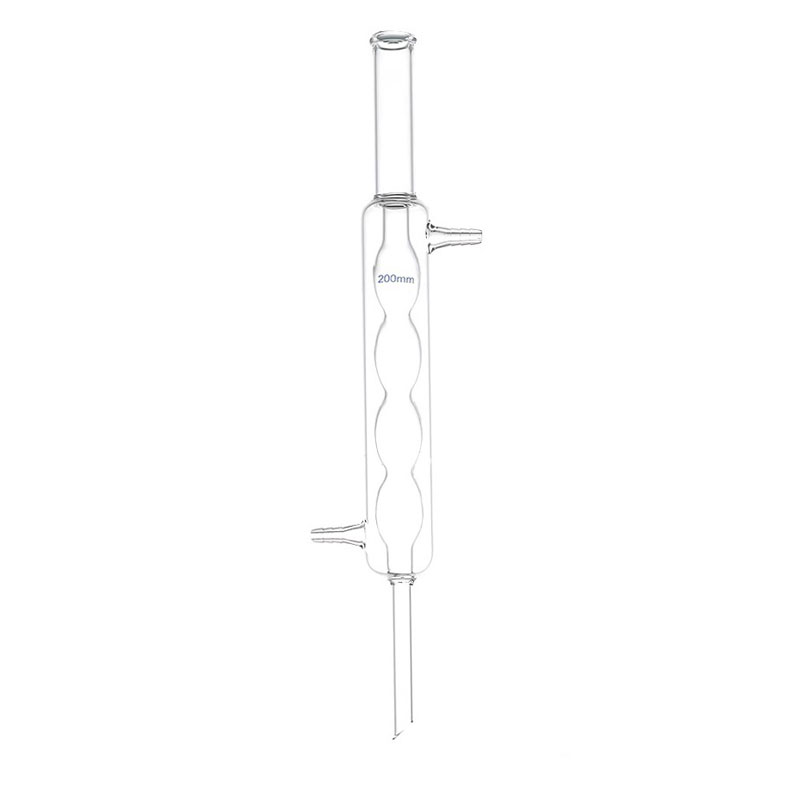     214  Condenser Allihn with bulbed inner tube