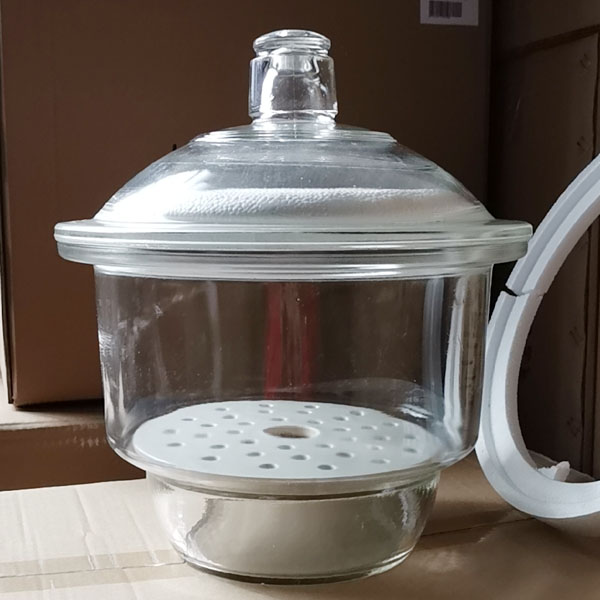     351H Korean style Desiccator with porcelain plate