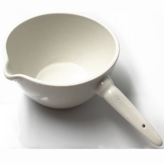Porcelain basin with handle
