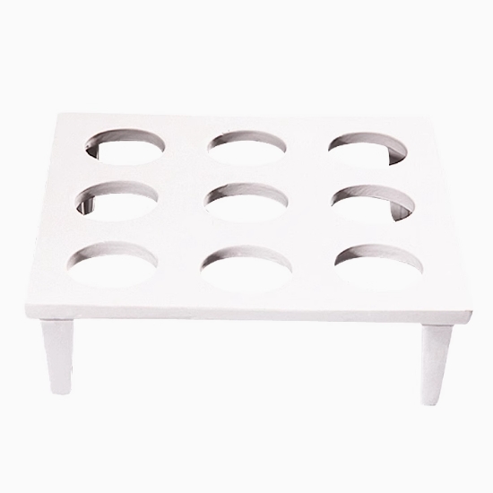 Crucible shelf