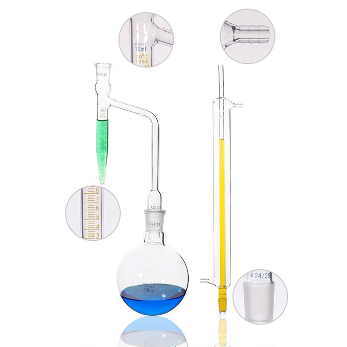     781 Water determination apparatus  with ground-in glass joints
