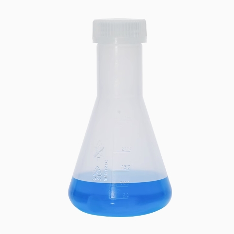 Conical flask with cap