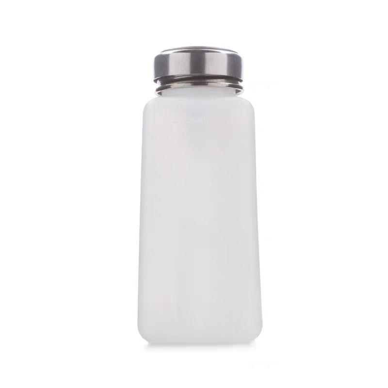 Press - type alcohol bottle