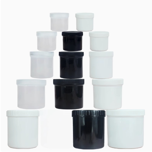 Plastic straight bottle