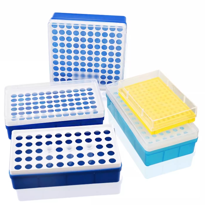 Plastic centrifuge tube box