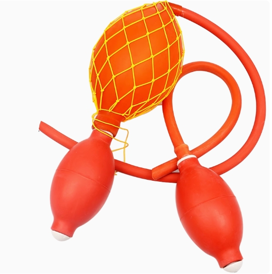 Twin - ball air pump