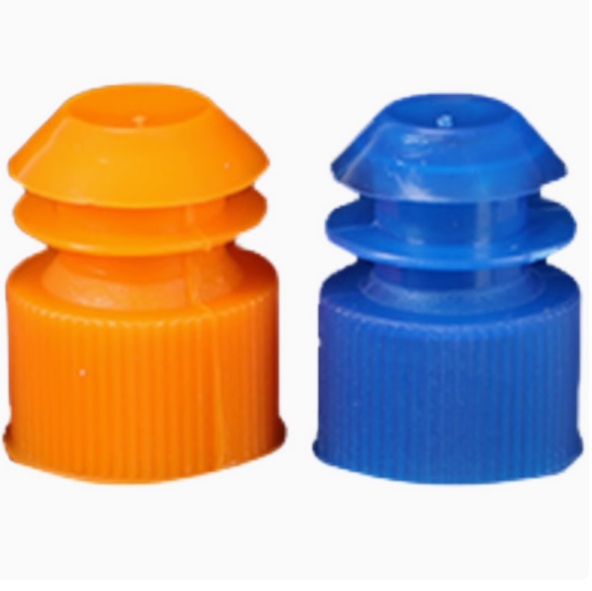 Plastic test tube stopper